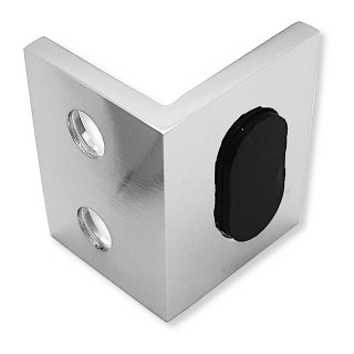 Дверной стопор FDA-07 к стене/полу, латунь/хром