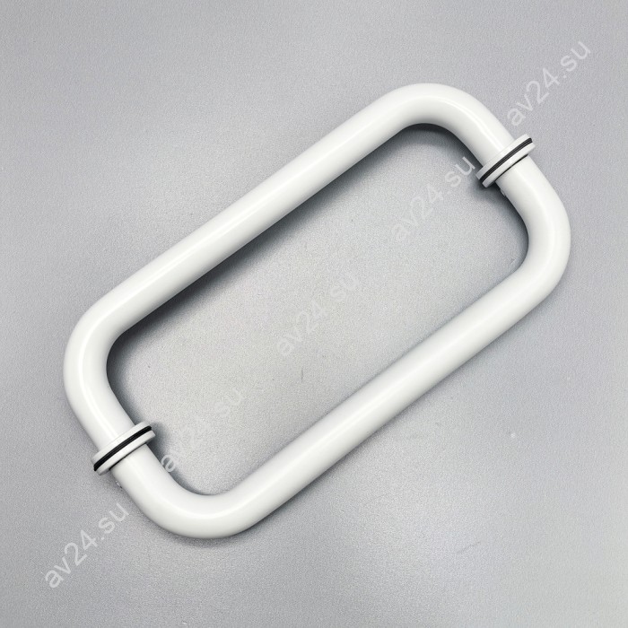 Ручка полотенцесушитель FDR-80, 19х220х1.0 мм, нержавейка/белый