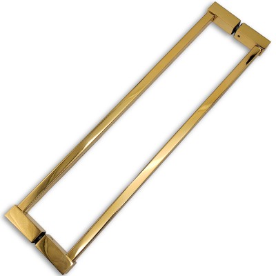 Ручка полотенцесушитель FDR-83, регулируемая, нержавейка/золото