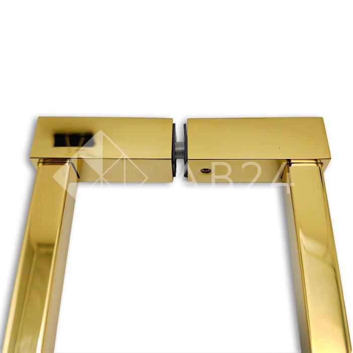 Ручка полотенцесушитель FDR-83, регулируемая, нержавейка/золото