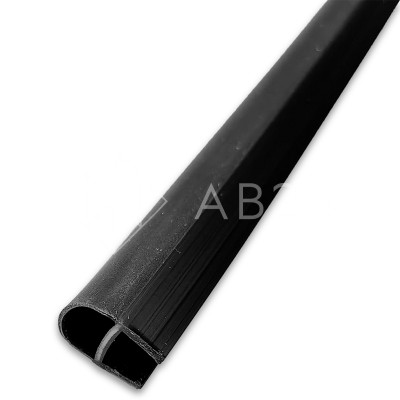 Уплотнитель узкопрофильный ПРЕМИУМ А-образный черный 2.5 м под стекло 8 мм FDPP-714.8