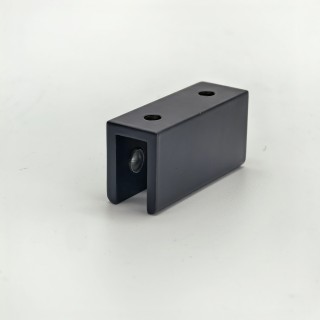 Коннектор FDK-54 верхний стекло-стекло Орион 180°, латунь/черный