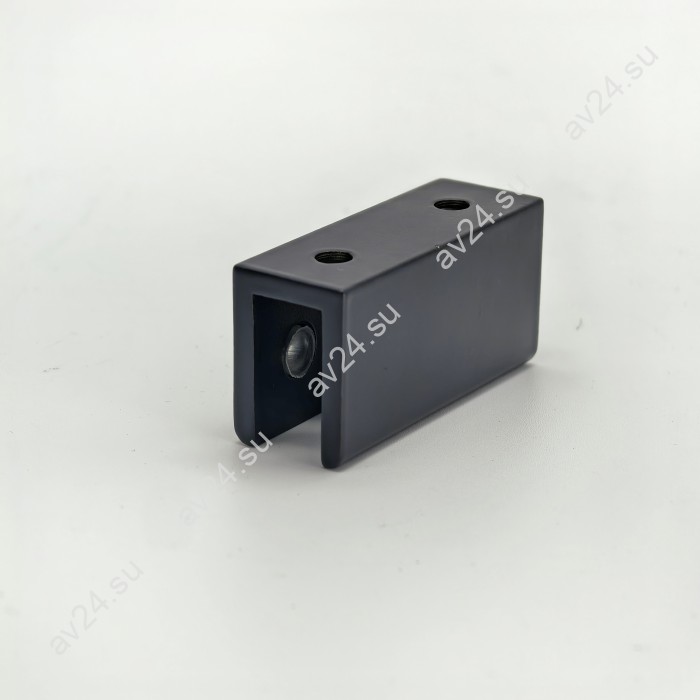 Коннектор FDK-54 верхний стекло-стекло Орион 180°, латунь/черный