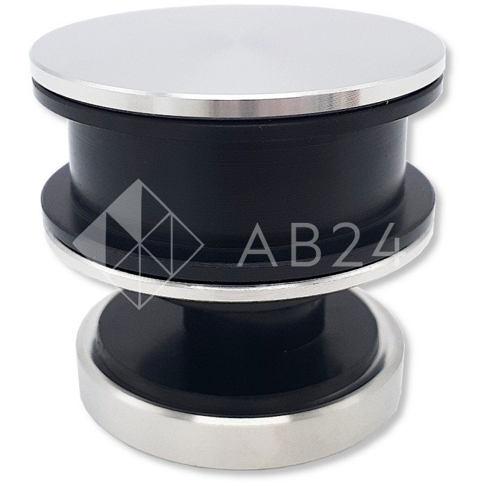 Ролик FDS-30 с креплением к стеклу, нержавейка/матовый