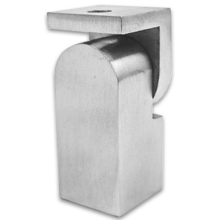 Крепление FDC-51 трубы 15х15 к стене 0°-180°, нержавейка/матовый