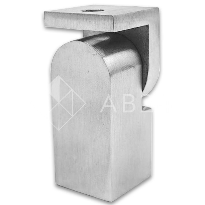 Крепление FDC-51 трубы 15х15 к стене 0°-180°, нержавейка/матовый