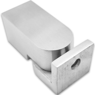 Крепление FDC-51 трубы 15х15 к стене 0°-180°, нержавейка/матовый