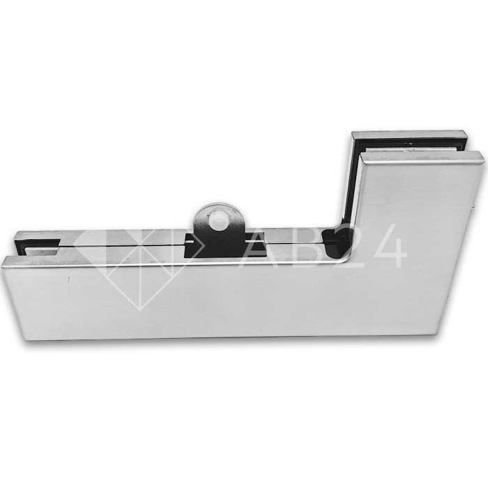 Фитинг угловой, FKF-29 соединительный со стопором, нержавейка/матовый