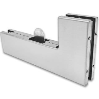 Фитинг угловой, FKF-29 соединительный со стопором, нержавейка/матовый