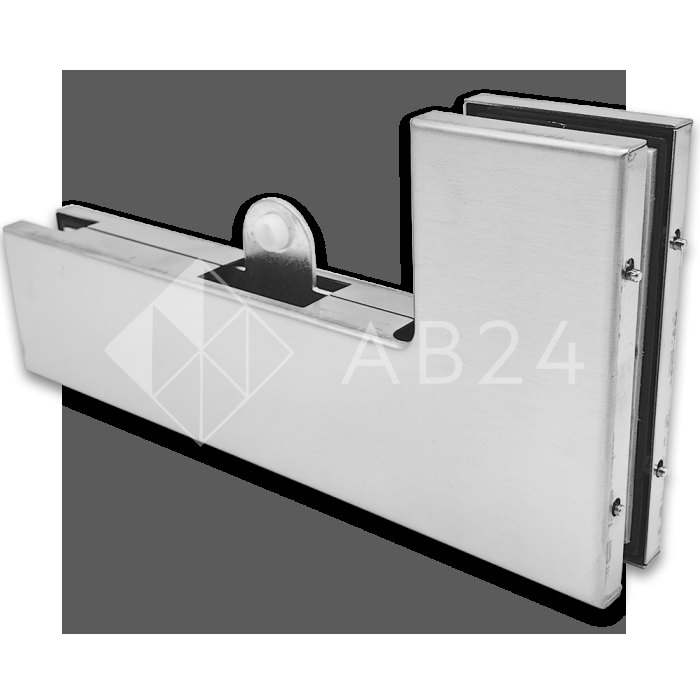 Фитинг угловой, FKF-29 соединительный со стопором, нержавейка/матовый