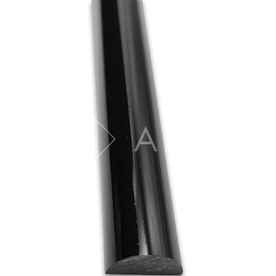 Порог акриловый для душевой 16х8 мм 2 м черный FDPP-16.2