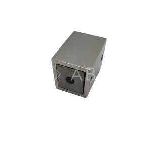 Крепление FDC-60.1 трубы 20х20 к стене, нержавейка/полированный