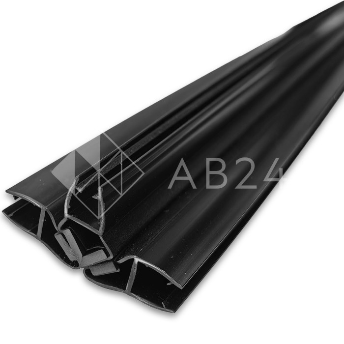 Уплотнитель Т-образный магнитный ПРЕМИУМ, Черный, 3 м FDPP-527.10