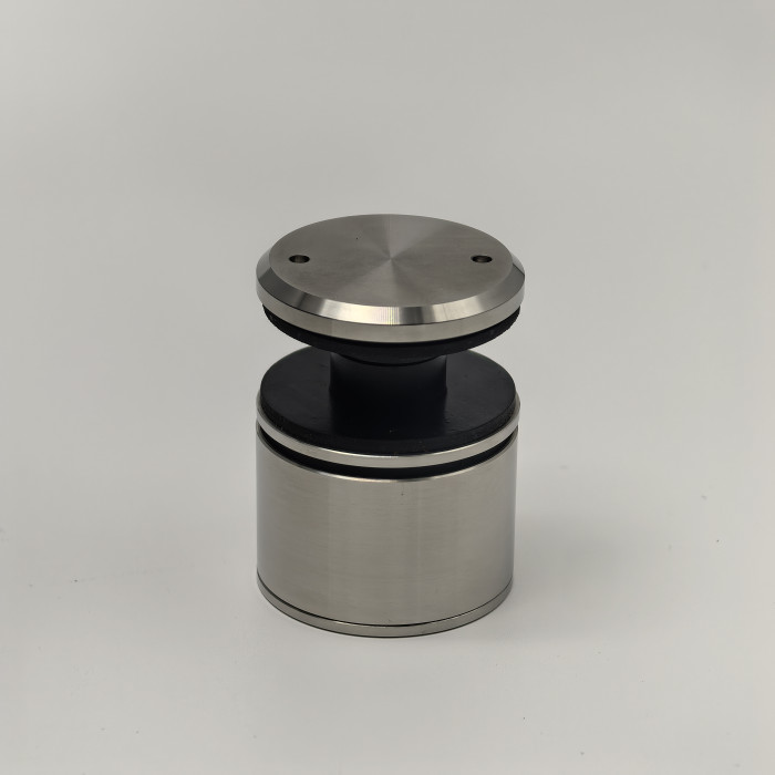 Точечное крепление FKK-50, Ø42мм с регулировкой в 3 плоскостях 34-38мм, для стекла 6-17мм, нержавеющая сталь/матовый