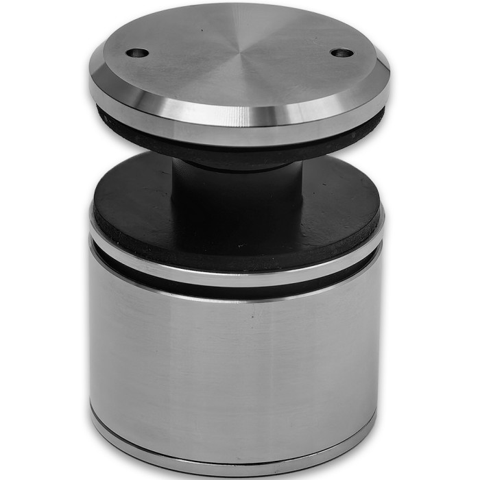 Точечное крепление FKK-50, Ø42мм с регулировкой в 3 плоскостях 34-38мм, для стекла 6-17мм, нержавеющая сталь/матовый