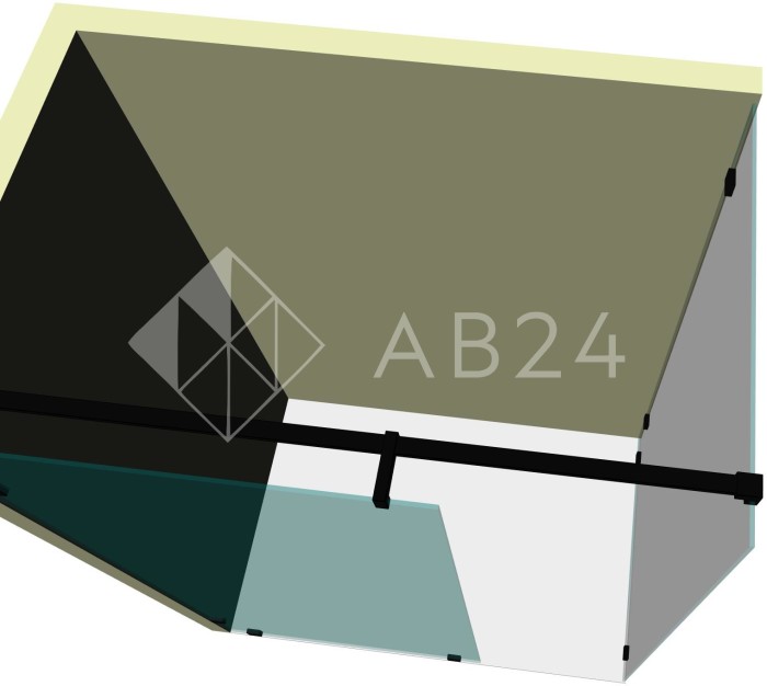 Душевая перегородка DK-502K на коннекторах