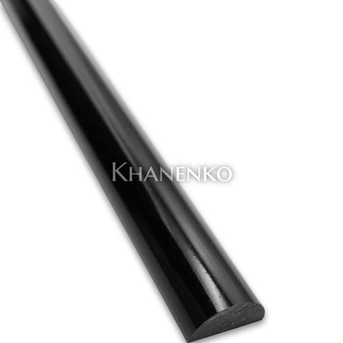 Порог пластиковый для душевой 16х8 мм 1 м черный FDPP-16.1 PVC/BL