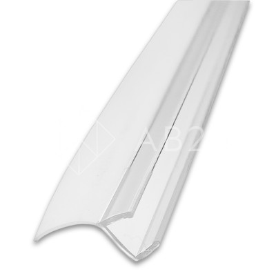 Уплотнитель узкопрофильный ПРЕМИУМ Ц-образный прозрачный 2.5 м, ус 16 мм под стекло 8 мм FDPP-715.8