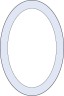 Бевелс AV11 овал 102 х 152 мм