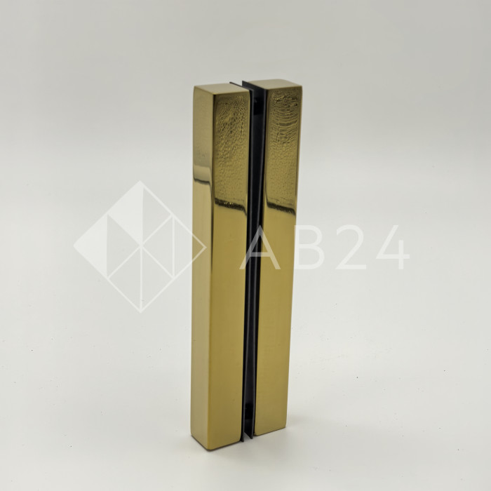 Ручка купе FDR-14, нержавейка/золото