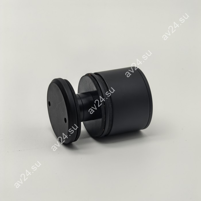 Точечное крепление FKK-50, Ø42 мм с регулировкой в 3 плоскостях 34-38мм, для стекла 6-17мм, нержавеющая сталь/черный