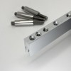 Кондуктор FN-151 стандартный алюминиевый для монтажа козырька на алюминиевый фасад ,275 мм, алюминий/анодированный