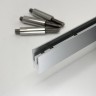 Кондуктор FN-151 стандартный алюминиевый для монтажа козырька на алюминиевый фасад ,275 мм, алюминий/анодированный