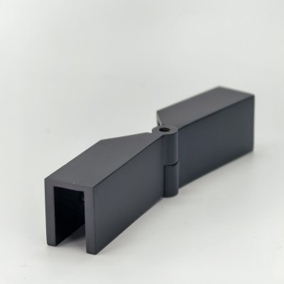 Коннектор FDK-53 верхний стекло-стекло Орион регулируемый, латунь/черный