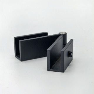 Коннектор FDK-53 верхний стекло-стекло Орион регулируемый, латунь/черный