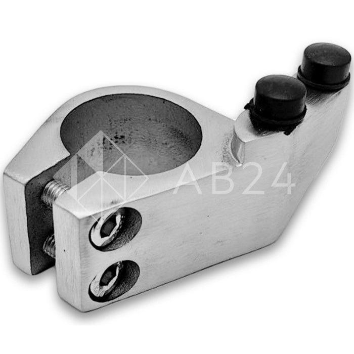 Стопор FDS-73 для раздвижной системы FDS-10, ЛЕВЫЙ, нержавейка/матовый