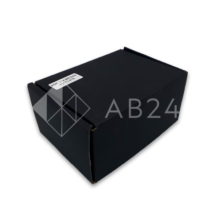 Петля Майя FDP-172 стена-стекло, открывание 90° внутрь, латунь/матовый