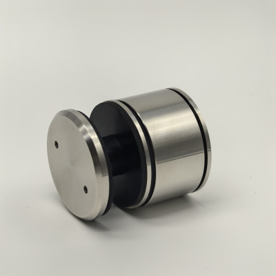 Точечное крепление FKK-51, Ø50 мм с регулировкой в 3 плоскостях 34-38мм, для стекла 6-20мм, нержавейка/матовый