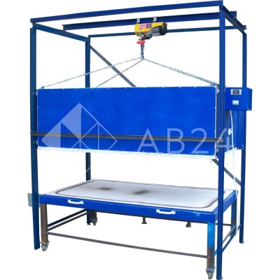 Печь для фьюзинга и моллирования 200х140x70