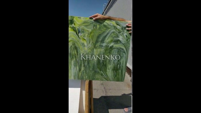 Стекло витражное AV 622-7S, целый лист - 78 х 96 cм.