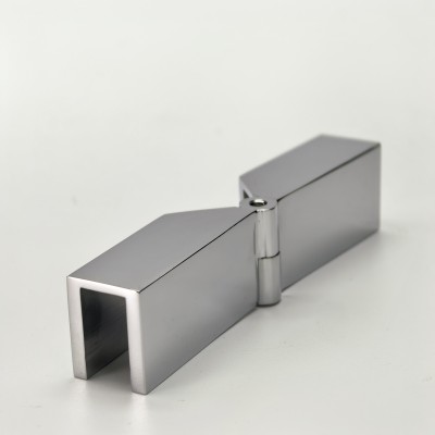 Коннектор FDK-53 верхний стекло-стекло Орион регулируемый, латунь/хром