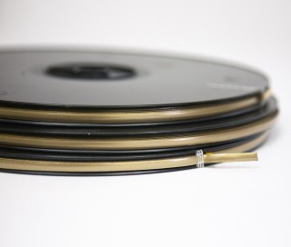 Свинцовая лента Decra Led Gold 4,5 мм, 50 м (матовое золото)