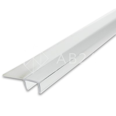 Уплотнитель узкопрофильный ПРЕМИУМ F-образный прозрачный 2.5 м, ус 16 мм. под стекло 8 мм FDPP-717.8