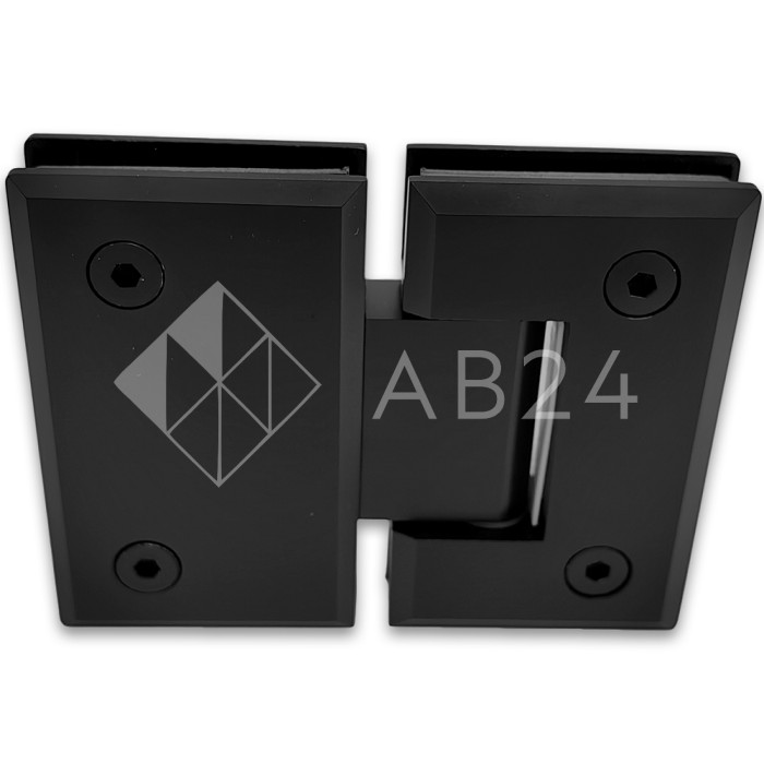  Петля Бета FDP-22-DEF с дефектом стекло-стекло 180°, латунь/черный