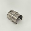 Соединительная муфта FOP-48p.06 для поручня Ø48.3 мм с пазом, GRIT 600, нержавейка/полированный