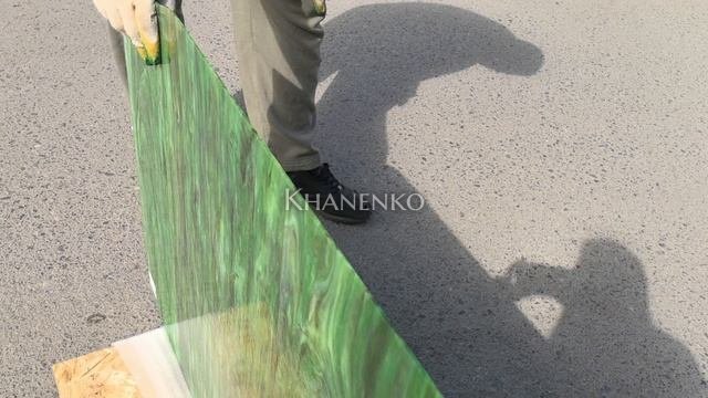 Стекло витражное AV 822-52S, целый лист - 78 х 96 cм.