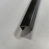 Поручень FOP-210, 16.8x13 под стекло 12 мм длина 4 м, нержавейка/черный