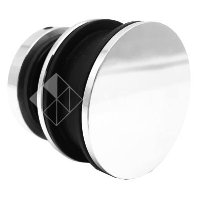 Ролик FDS-30 с креплением к стеклу, нержавейка/полированный