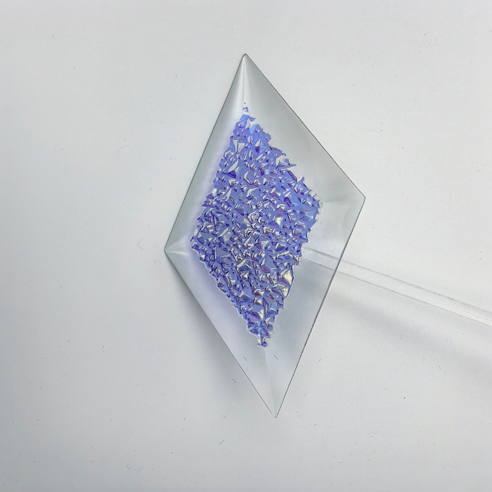 Бевелс AV17 дихроичный ромб 76 х 127 мм бриллиант