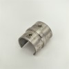 Соединительная муфта FOP-48p.06 для поручня Ø48.3 мм с пазом, GRIT 320, нержавейка/матовый