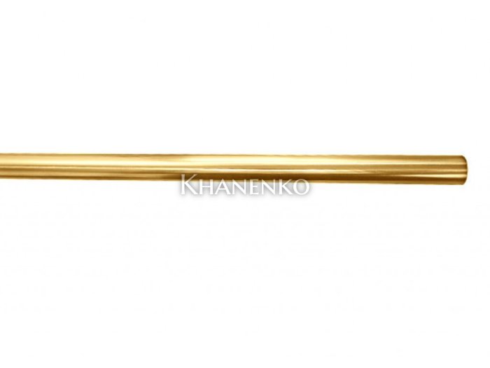 Труба 19х1,2 мм 3 м для душевой Золотая FDT-123 SUS304/TP
