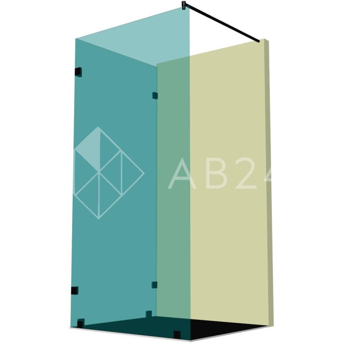 Душевая перегородка DK-504K на коннекторах