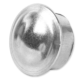 Заглушка FOP-241 для трубы круглой Ø16 мм, нержавейка/полированный