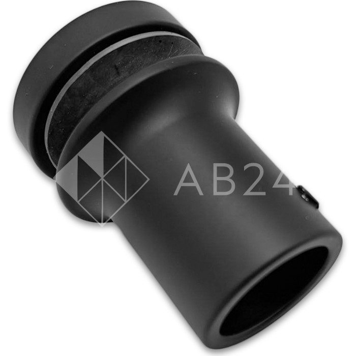 Крепление FDC-24 трубы 19 к стеклу, нержавейка/черный