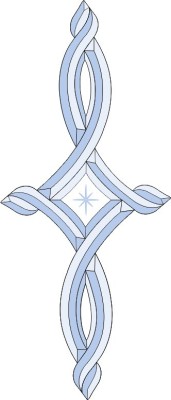 Бевелс AV376 (13 элементов) 282 х 653 мм