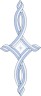 Бевелс AV376 (13 элементов) 282 х 653 мм